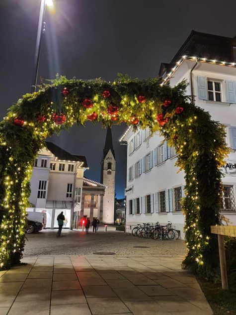 Dekoration Weihnachten in Dornbirn